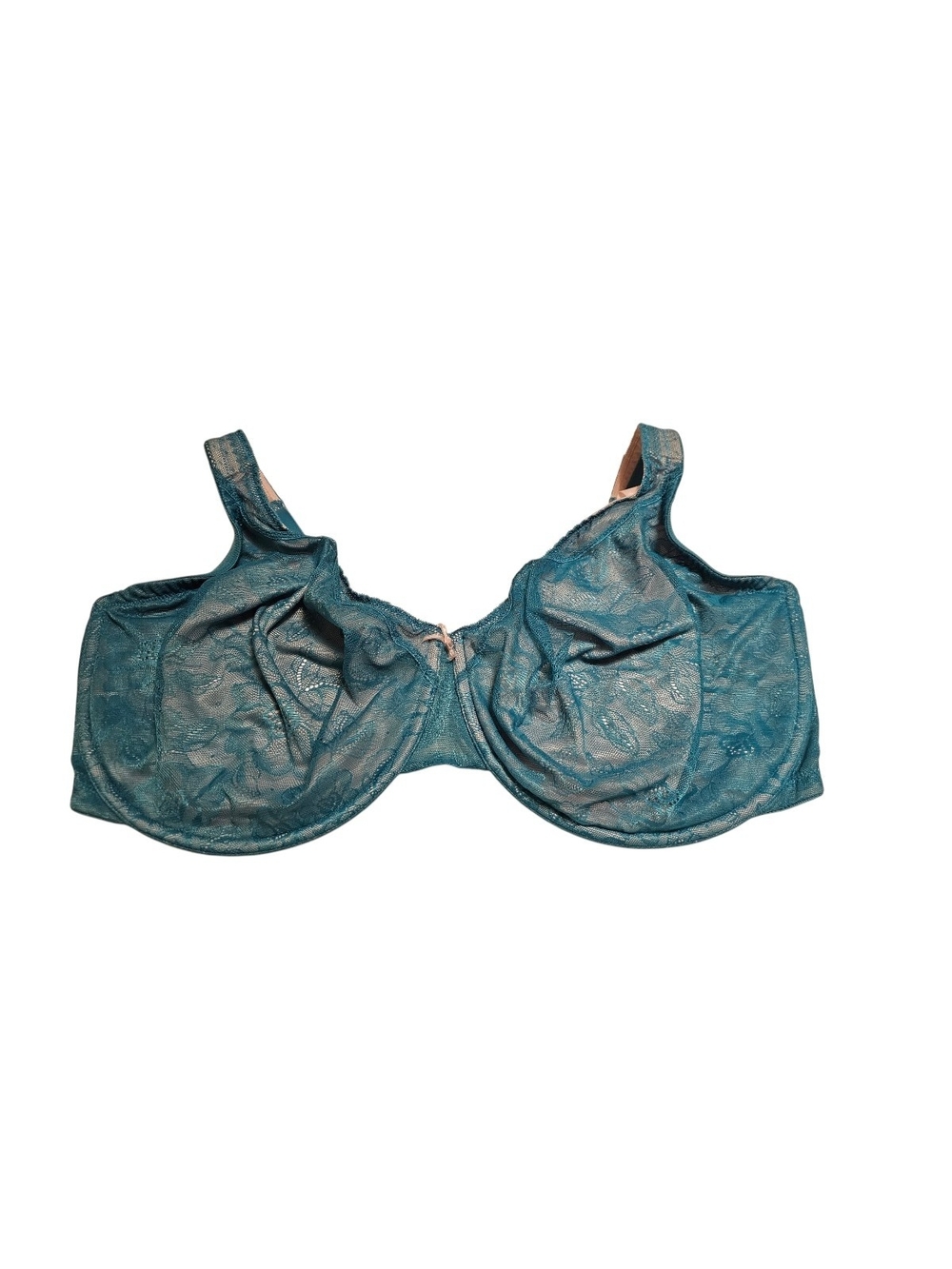 Cacique by Lane Bryant Teal Lace Underwire Bra - Women Intimates Size 44I